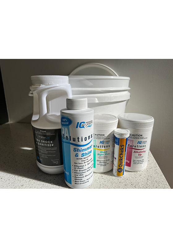 SPA POOL Start Up Chemical Kit